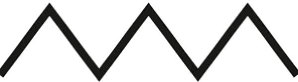 Alu-Verteiler gezahnt, 60x9cm, Zahnung 2,5cm, Dülle 32mm