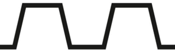 Klebespachtel 300mm, gez.2x3mm Trapezverzahnung