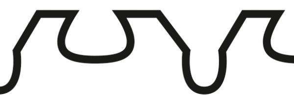 Glättekelle 28x13cm, Holo Top Edelstahl,Spezialzahn.,2K-Gr.