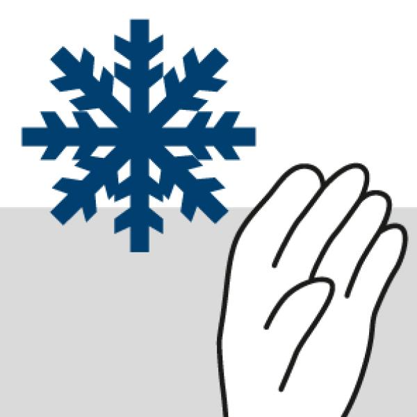 Winterhandschuh Thinsulate 8 PU-Innenhandverstärkung