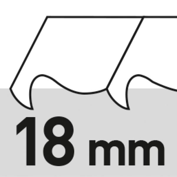 Abbrech-Hakenklingen 10 Stück 18mm, ohne SB