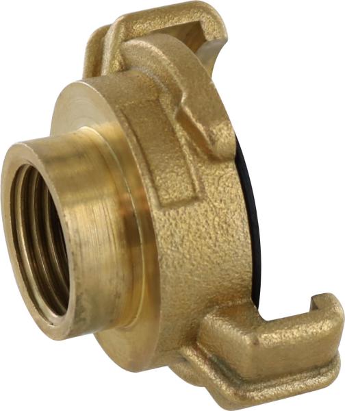 Schnell-Innengewindest 1 1/2"" Messing vorne""