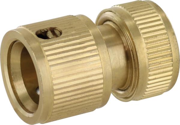 Schnellkupplungf.3/4"" Aquastop Schlauchanschluss ohne Klemme vorne""