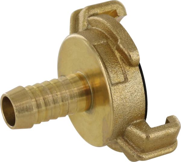 Schnell-Schlauchstk 19mm 3/4"" Messing vorne""