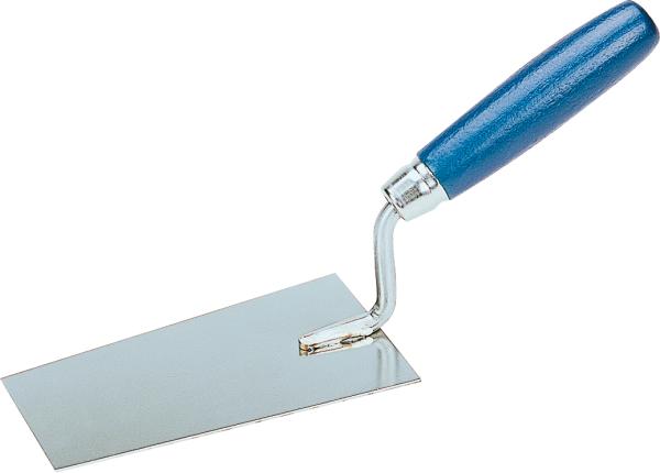 Berner Putzkelle 140 mm, Edelstahl vorne